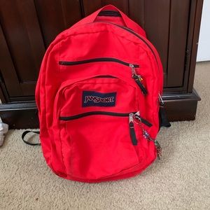 Red Jansport Backpack